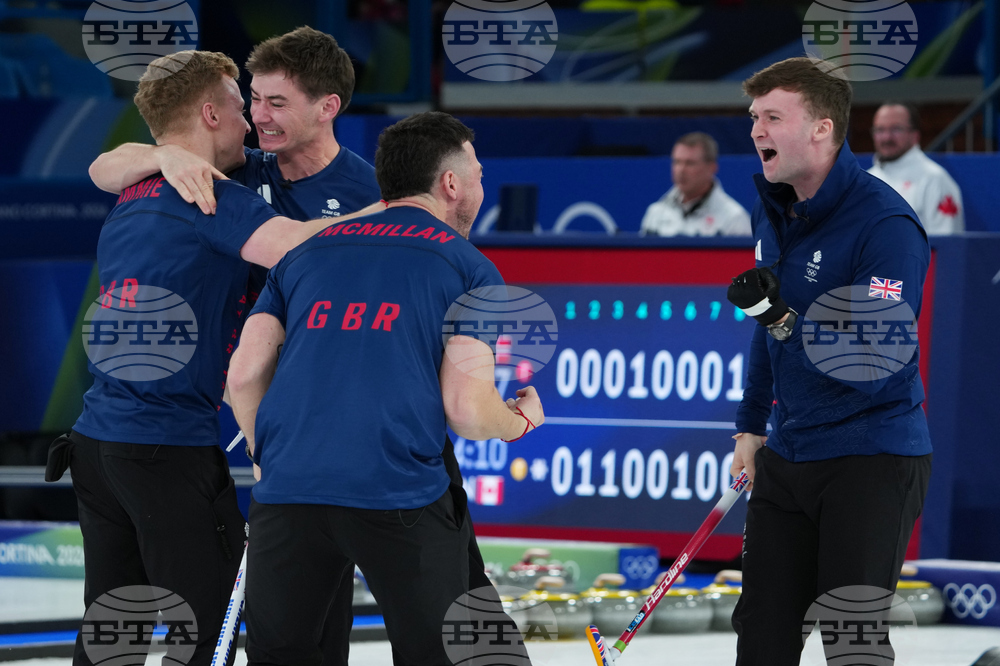 APTOPIX Milan Cortina Olympics Curling