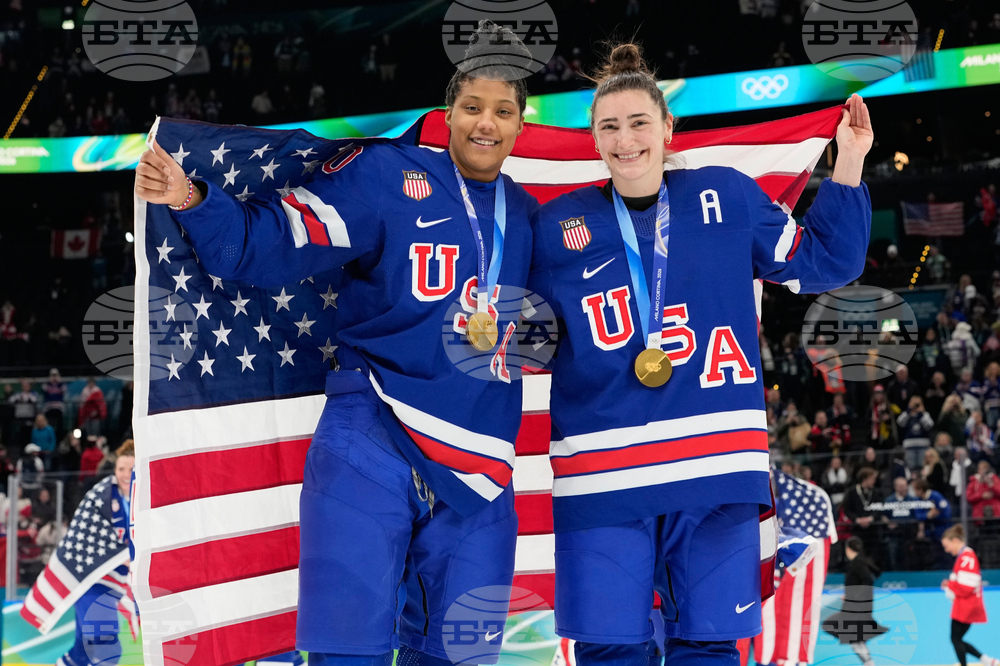 APTOPIX Milan Cortina Olympics Ice Hockey