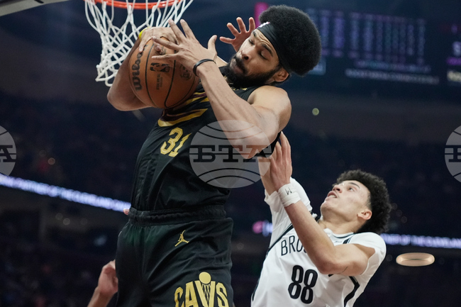 APTOPIX Nets Cavaliers Basketball