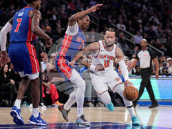 Pistons Knicks Basketball