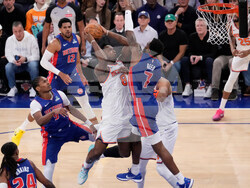 Pistons Knicks Basketball