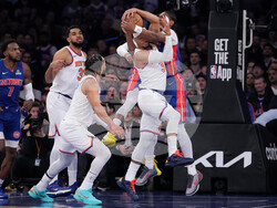 Pistons Knicks Basketball