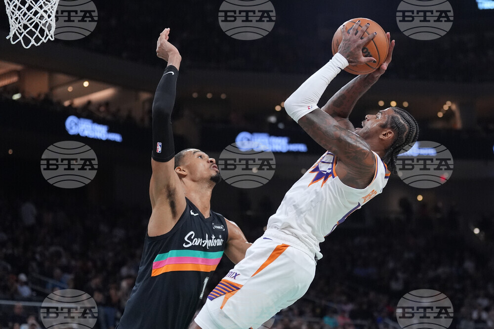 Suns Spurs Basketball