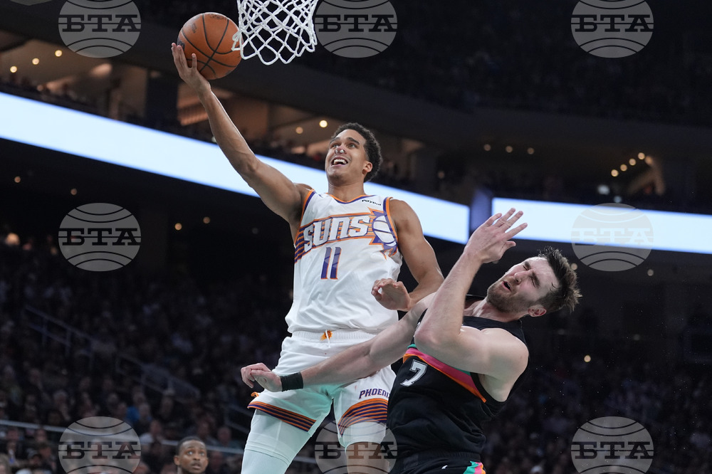 Suns Spurs Basketball