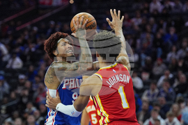 Hawks 76ers Basketball