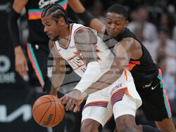 Suns Spurs Basketball