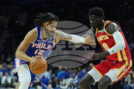 Hawks 76ers Basketball