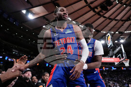 Pistons Knicks Basketball
