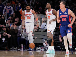 Pistons Knicks Basketball