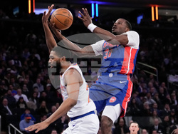Pistons Knicks Basketball
