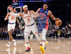 Pistons Knicks Basketball