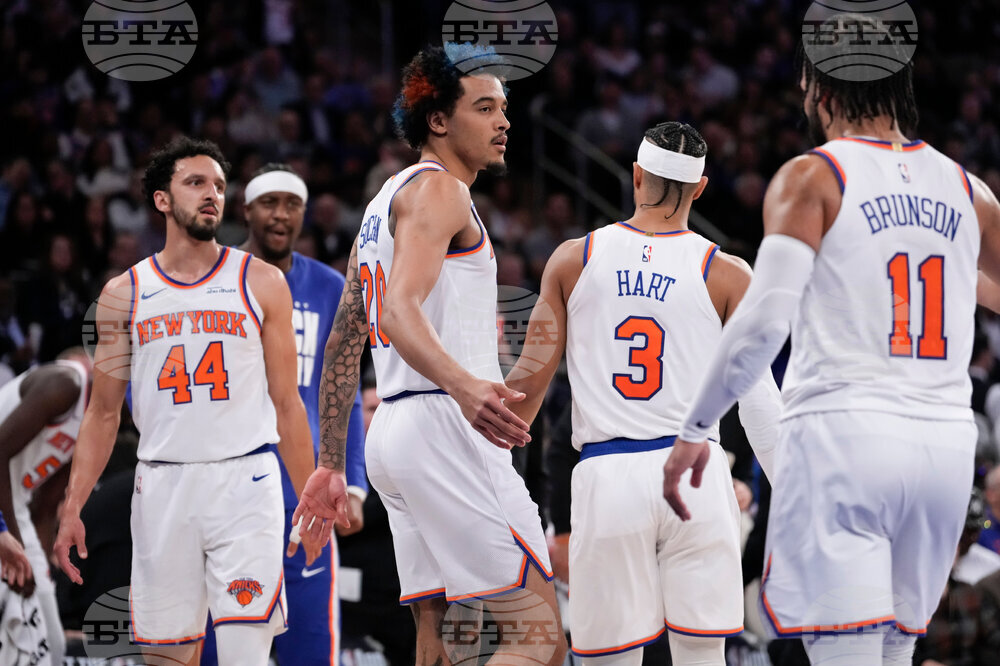 Pistons Knicks Basketball