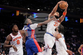 Pistons Knicks Basketball