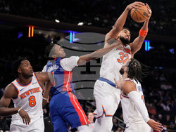 Pistons Knicks Basketball