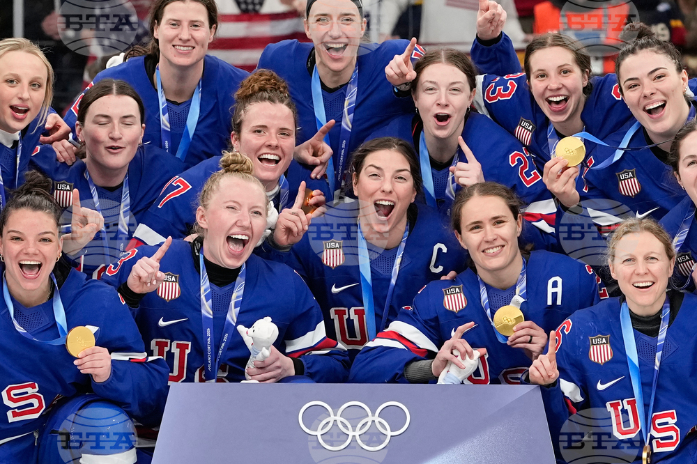 APTOPIX Milan Cortina Olympics Ice Hockey