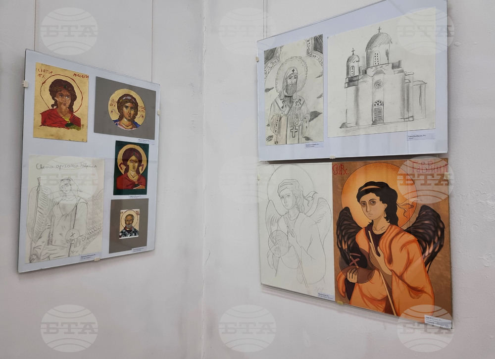 Стара Загора - изложба - икони и рисунки