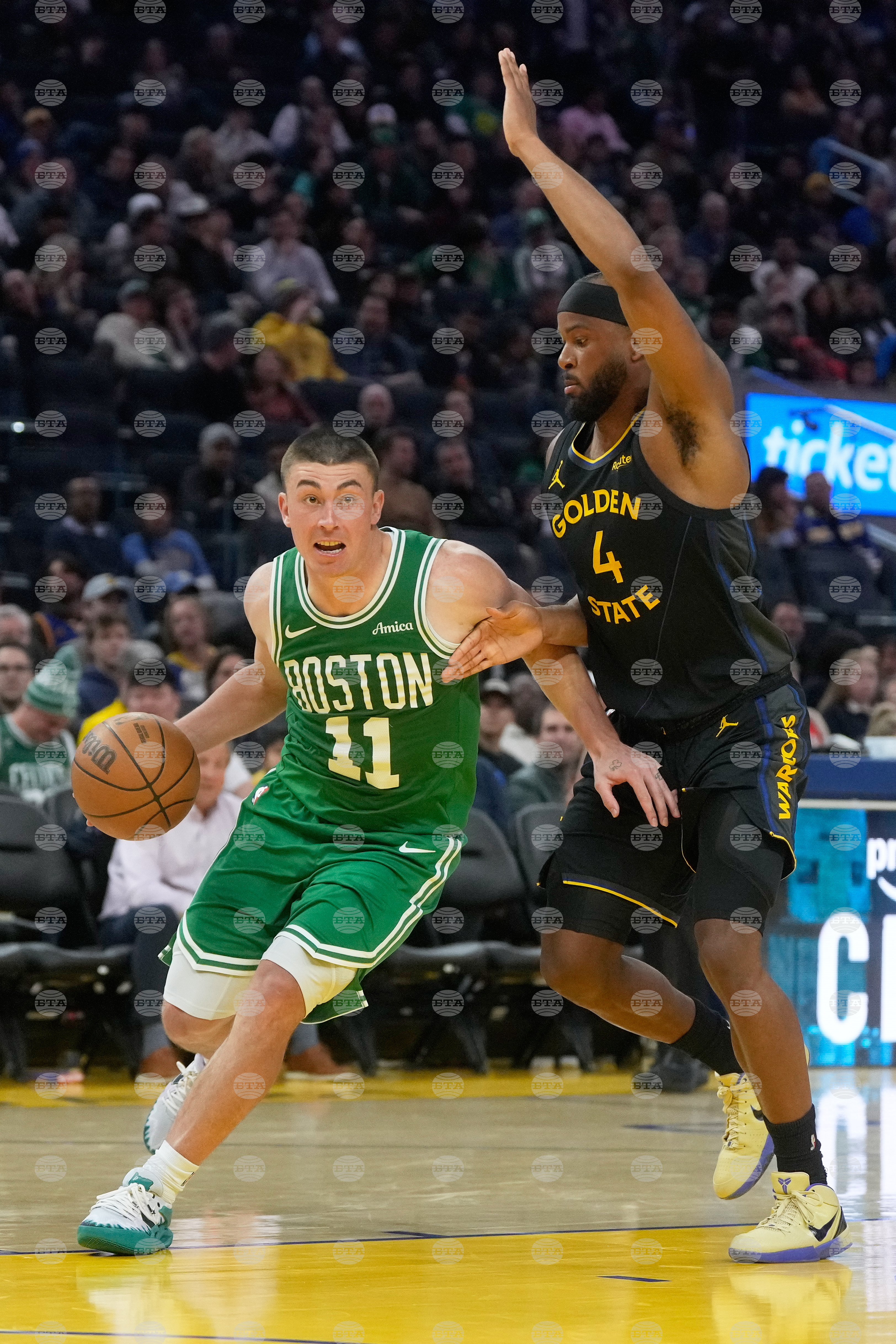 Celtics Warriors Basketball