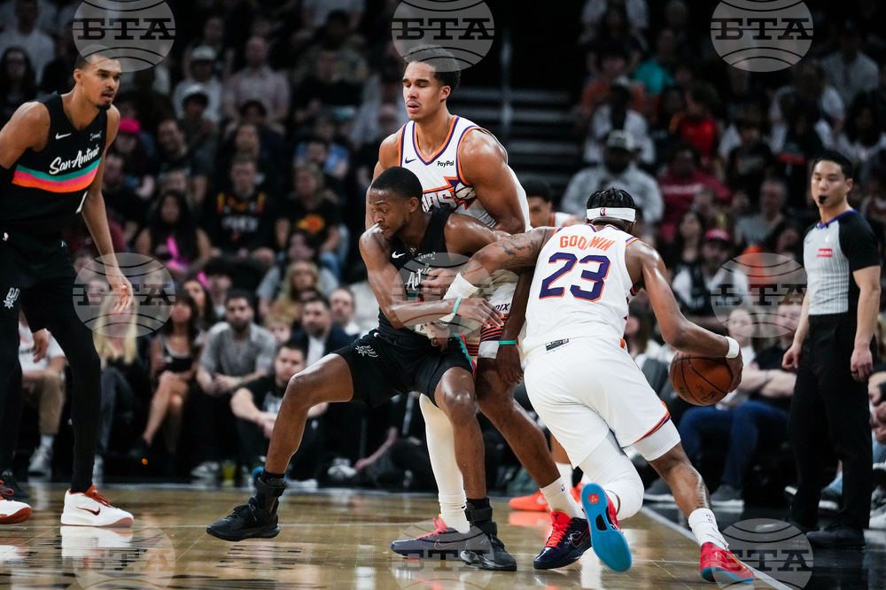 Suns Spurs Basketball