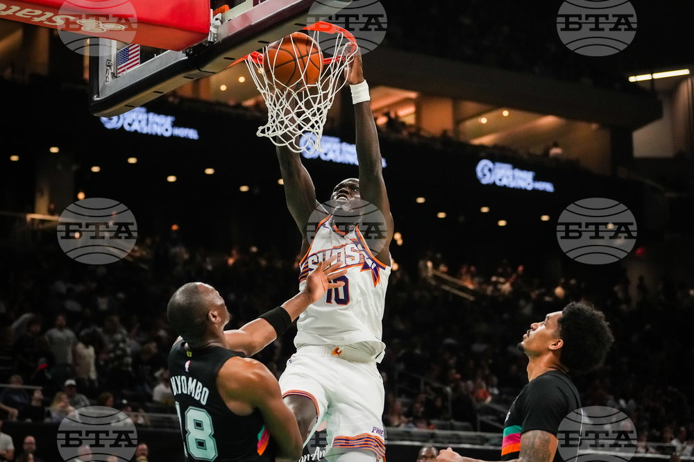 Suns Spurs Basketball