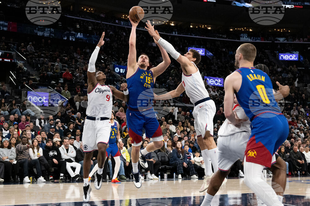 Nuggets Clippers Basketball