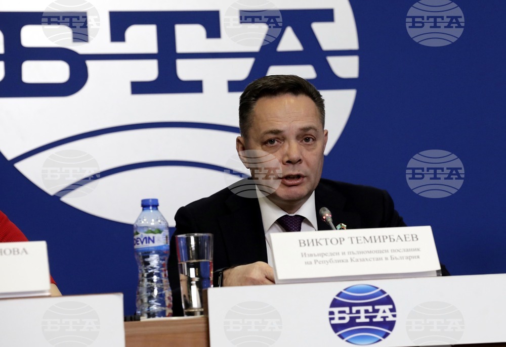 Национален пресклуб БТА-София - посланик на Казахстан - пресконференция