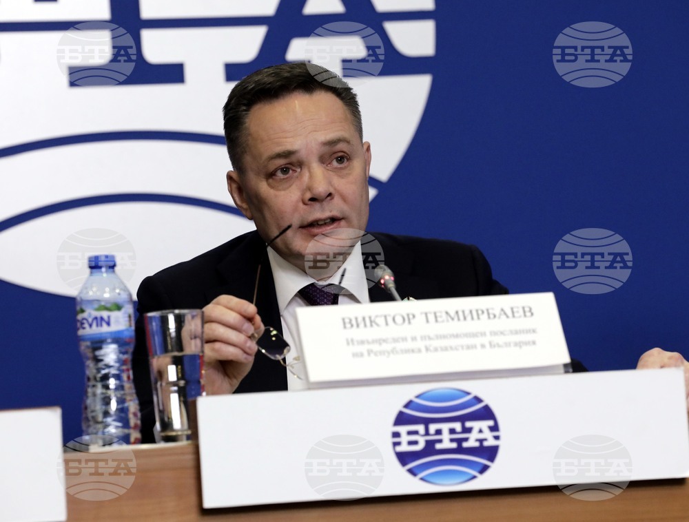 Национален пресклуб БТА-София - посланик на Казахстан - пресконференция
