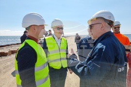 Гърция - Александруполис  - терминал за втечнен природен газ - инспекция