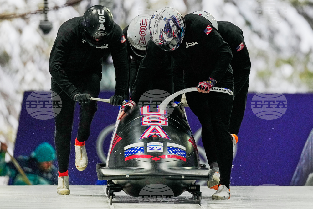 Milan Cortina Olympics Bobsled