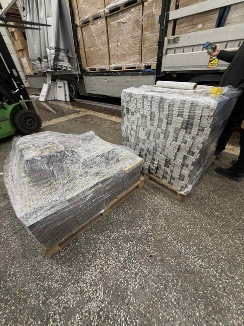 Митничари на "Капитан Андреево" откриха над 400 000 къса контрабандни цигари при проверки на два тежкотоварни автомобила от Турция