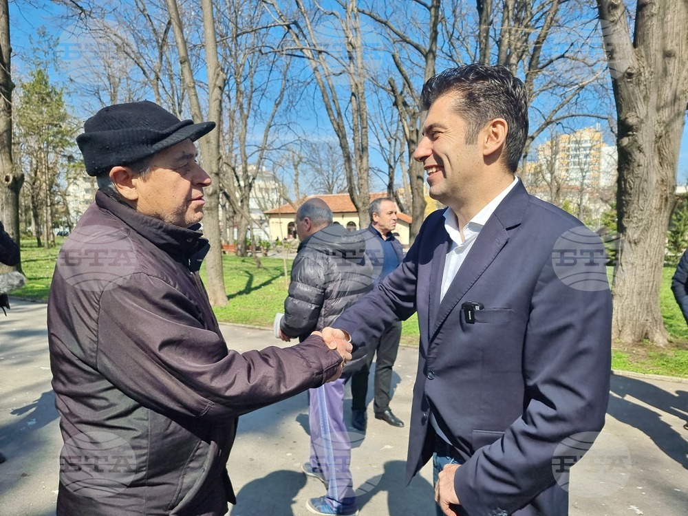 Шумен - Кирил Петков - среща с граждани