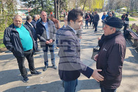 Шумен - Кирил Петков - среща с граждани