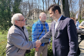 Шумен - Кирил Петков - среща с граждани