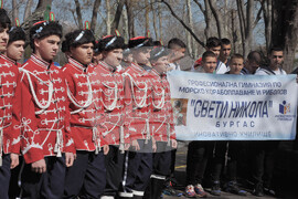 Бургас - параклис "Свети Георги" - загинали  в Балканските войни - памет