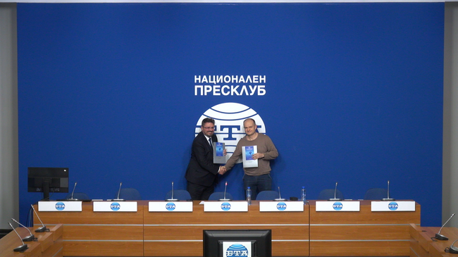 Подписване на договор за партньорство между Българската телеграфна агенция (БТА) и Сдружение "Български национален комитет по осветление"