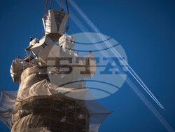 APTOPIX Spain Sagrada Familia Arm