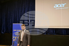 Пазарджик - Регионална среща на училища - посланици на Европейския парламент - Андрей Новаков