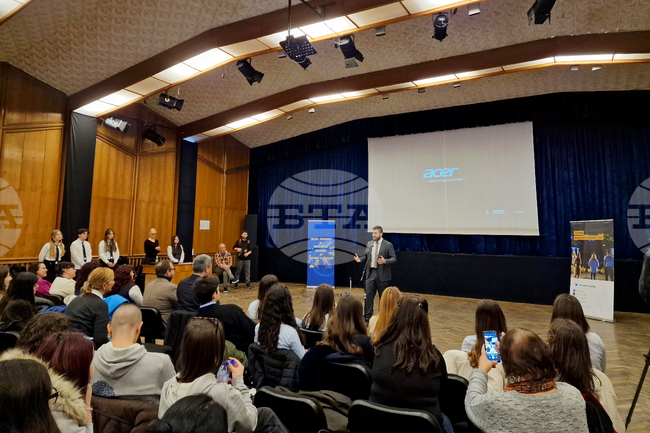 Пазарджик - Регионална среща на училища - посланици на Европейския парламент