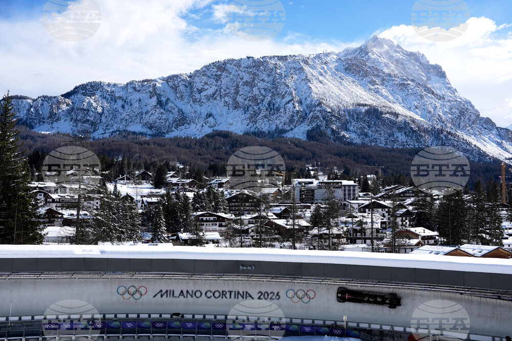 APTOPIX Milan Cortina Olympics Bobsled
