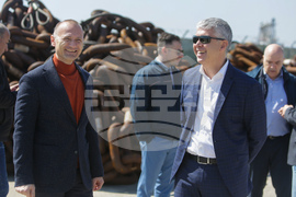 Гърция - Александруполис  - терминал за втечнен природен газ - инспекция