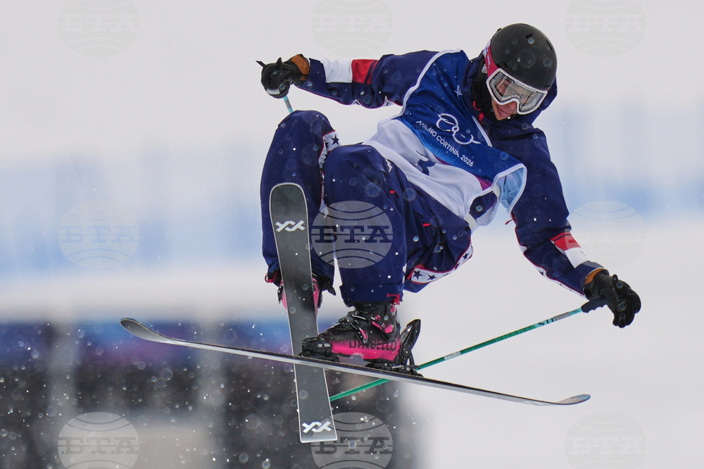 APTOPIX Milan Cortina Olympics Freestyle Skiing