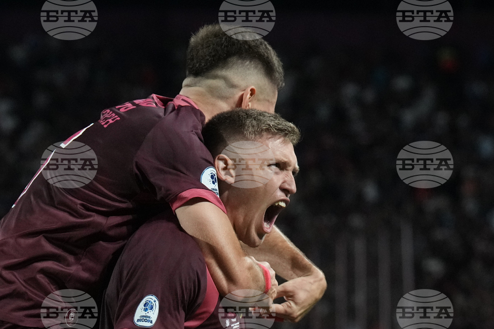 APTOPIX Argentina Brazil Recopa Soccer