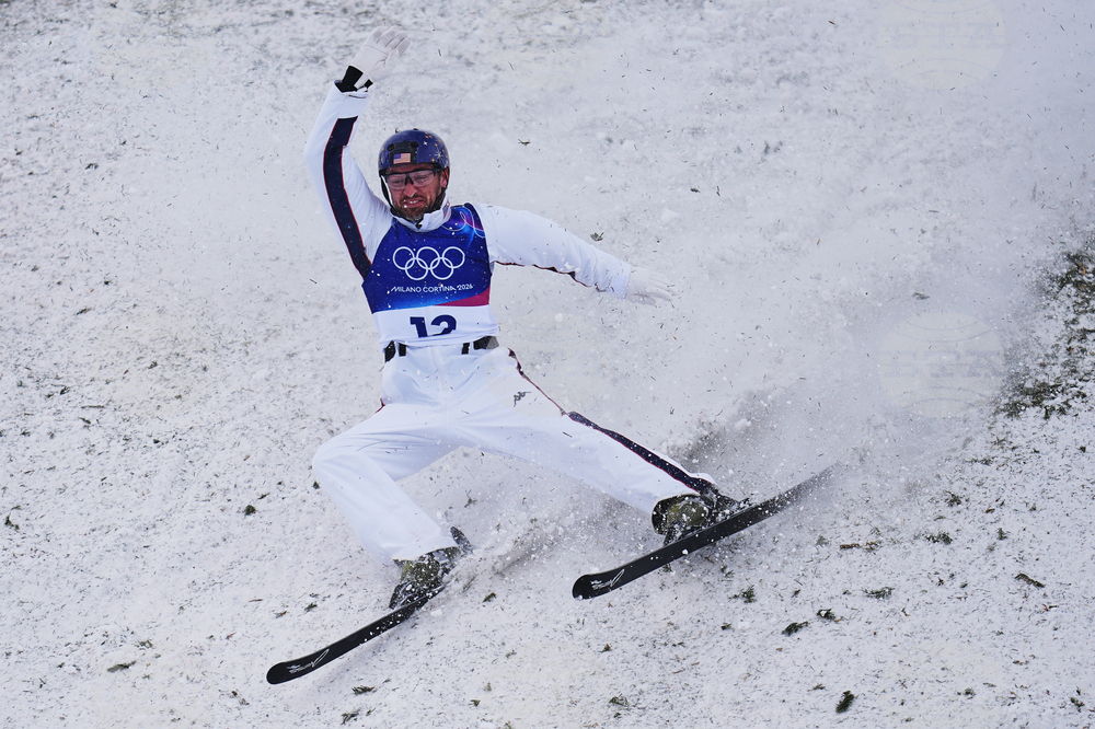 APTOPIX Milan Cortina Olympics Freestyle Skiing