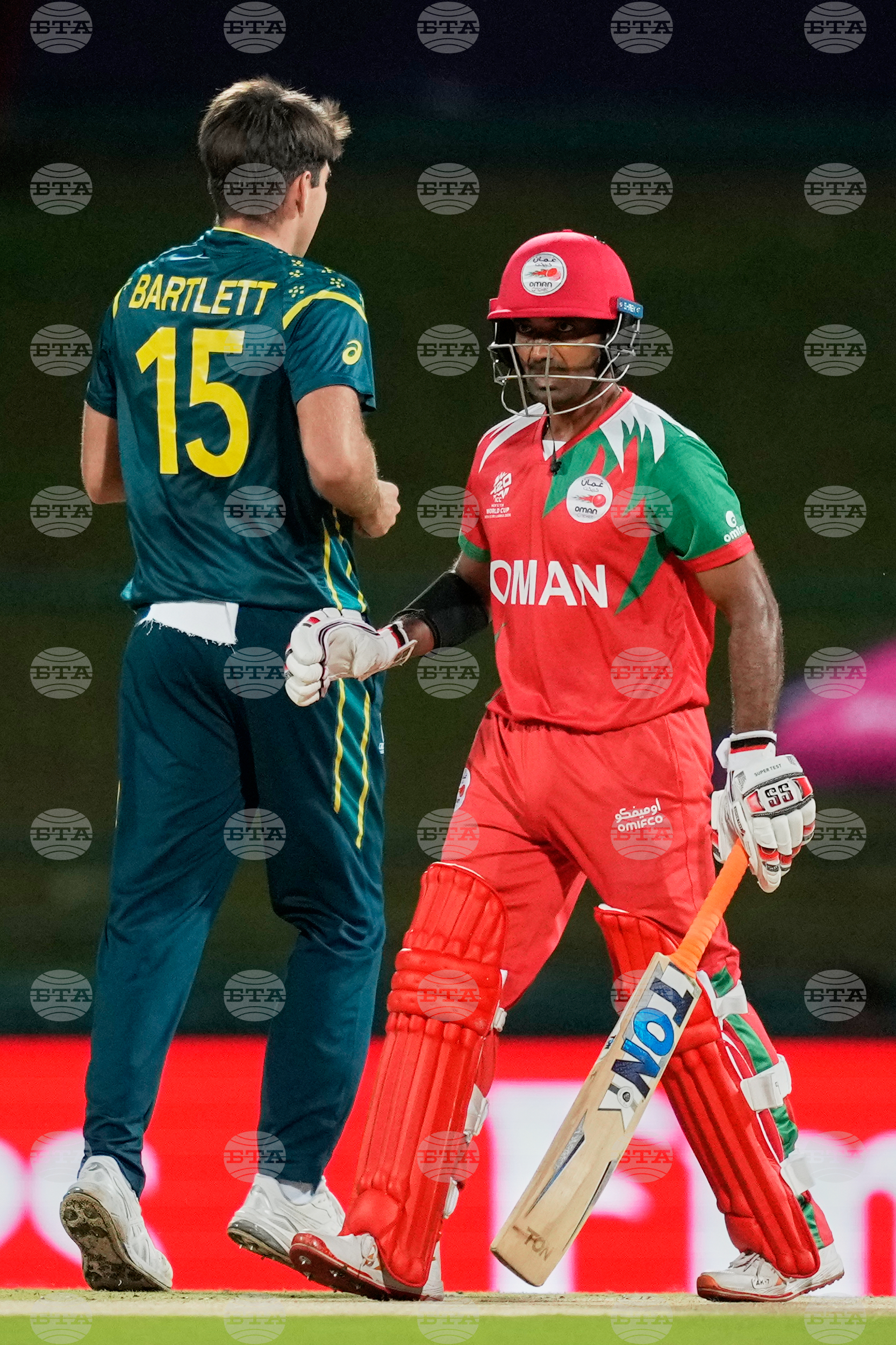 Australia Oman T20 WCup Cricket