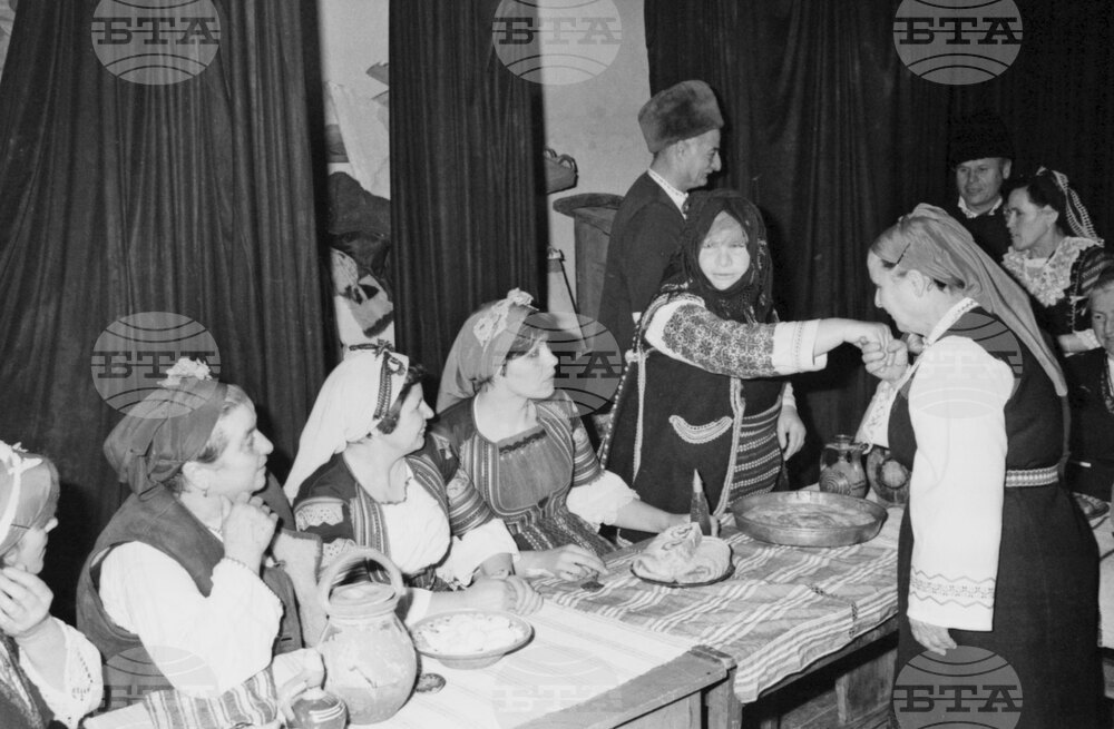 Отбелязване на Сирни заговезни в Герман през 1986 година