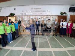 Един от най-разширените STEM центрове в страната беше открит в 91-ва Немска езикова гимназия „Проф. Константин Гълъбов“ в София. Снимка: РУО в София-град