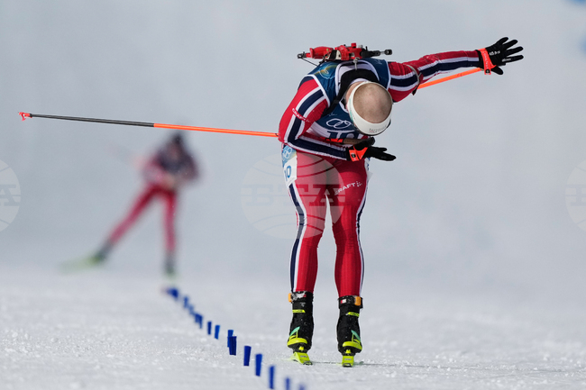 APTOPIX Milan Cortina Olympics Biathlon