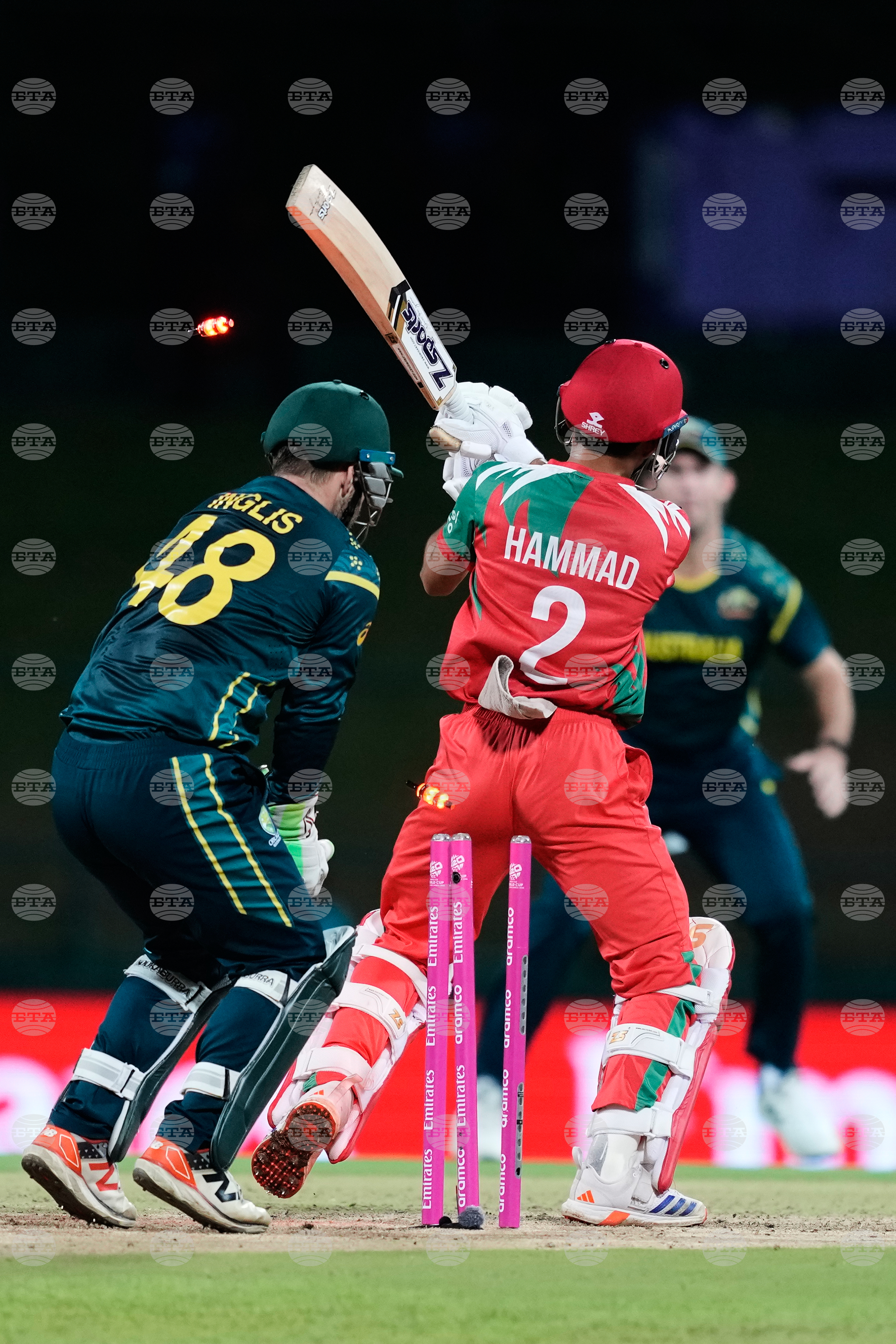Australia Oman T20 WCup Cricket