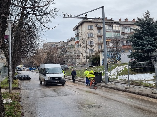 Плевен - ремонт на улица - организация на движението