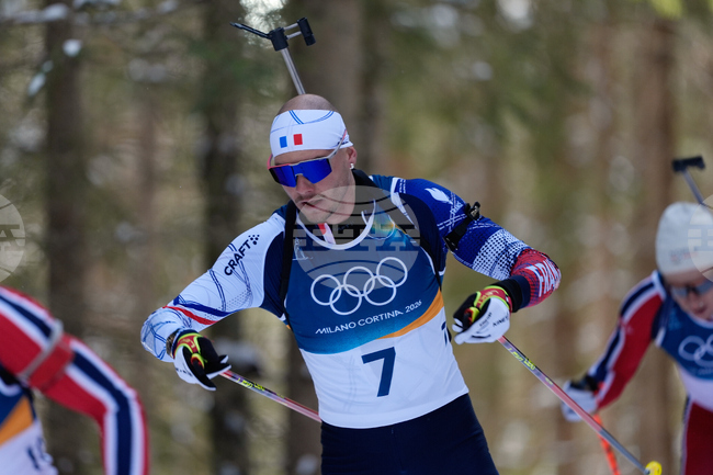 Биатлонистът Емилиен Жаклен е изпитал наслада от участието си на Олимпийските игри