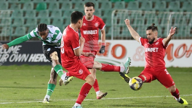 Ботев Враца и Септември завършиха при равенство в двубой от Първа лига в София